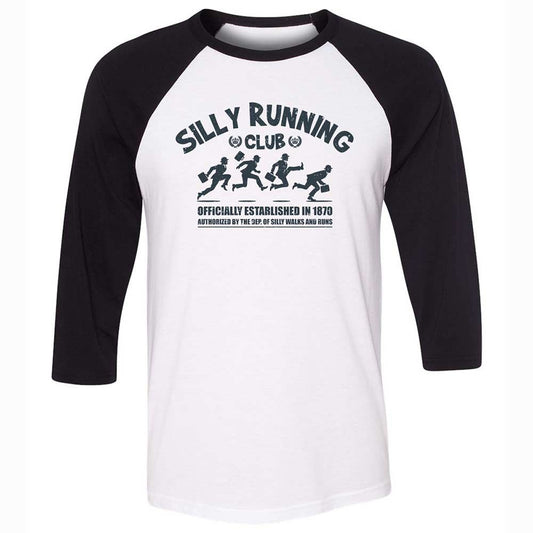 Unisex 3/4 Baseball Tee - UEPZ54AP - White/Black - 1