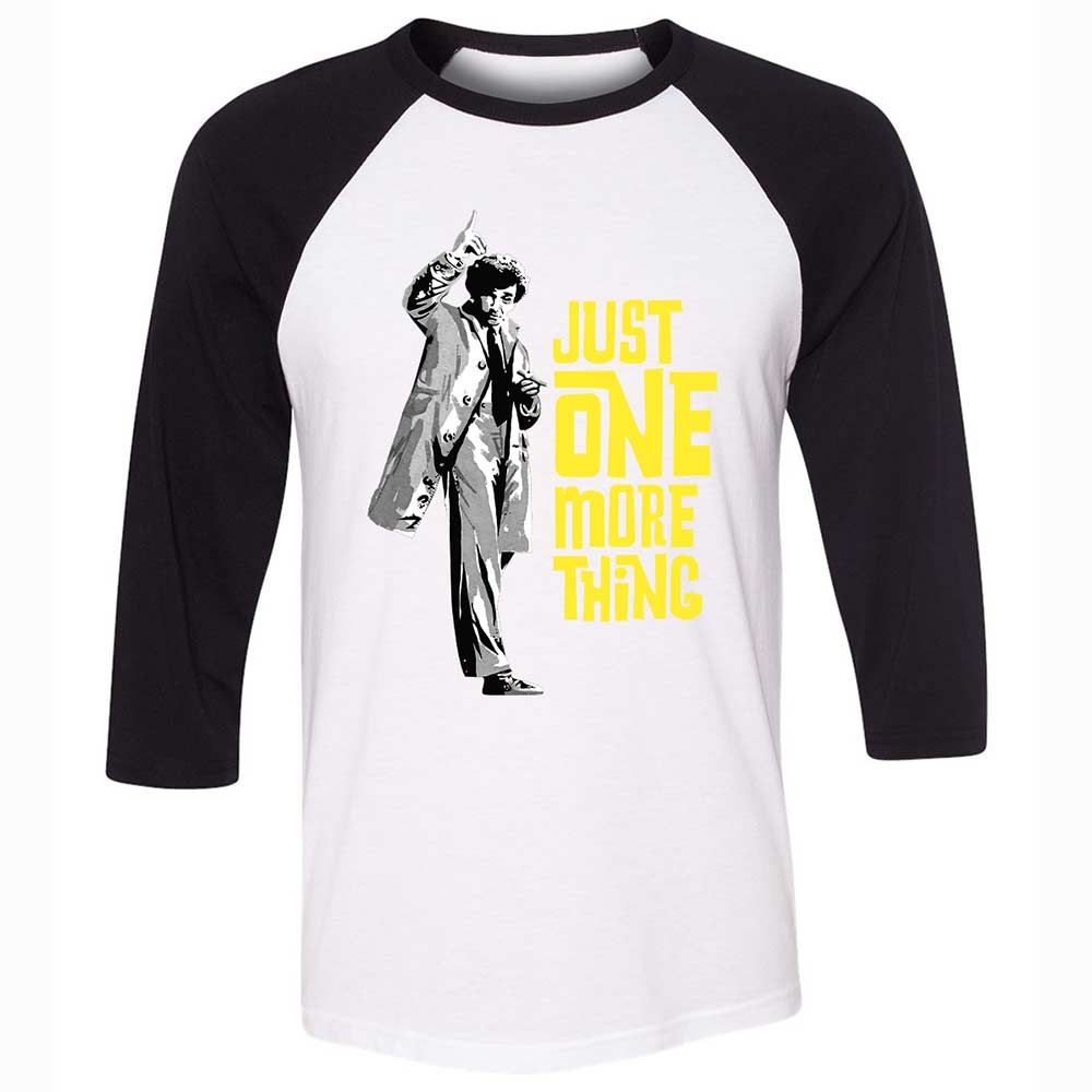 Just One More Thing - White/Black - 1