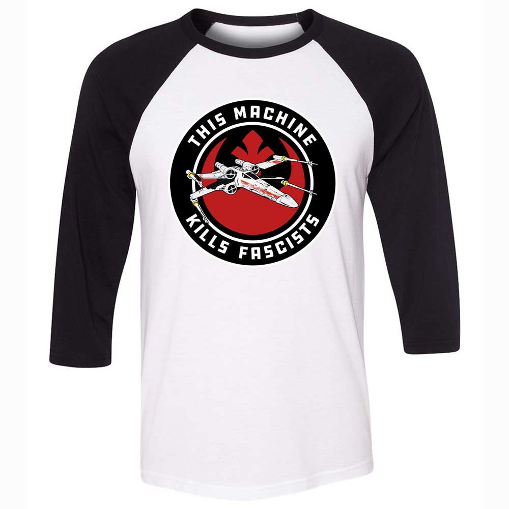 This Machine Kills Fascists - White/Black - 1