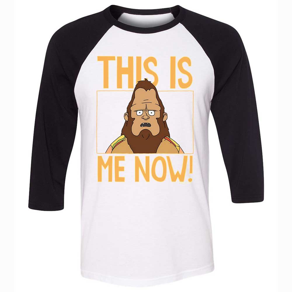Unisex 3/4 Baseball Tee - 7PZKTND5 - White/Black - 1