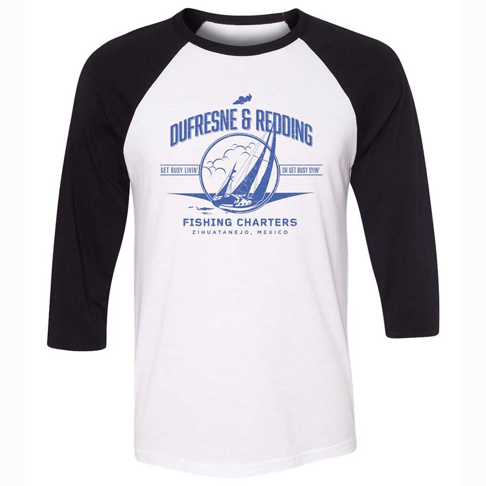 Unisex 3/4 Baseball Tee - SEHUZ4HX - White/Black - 1