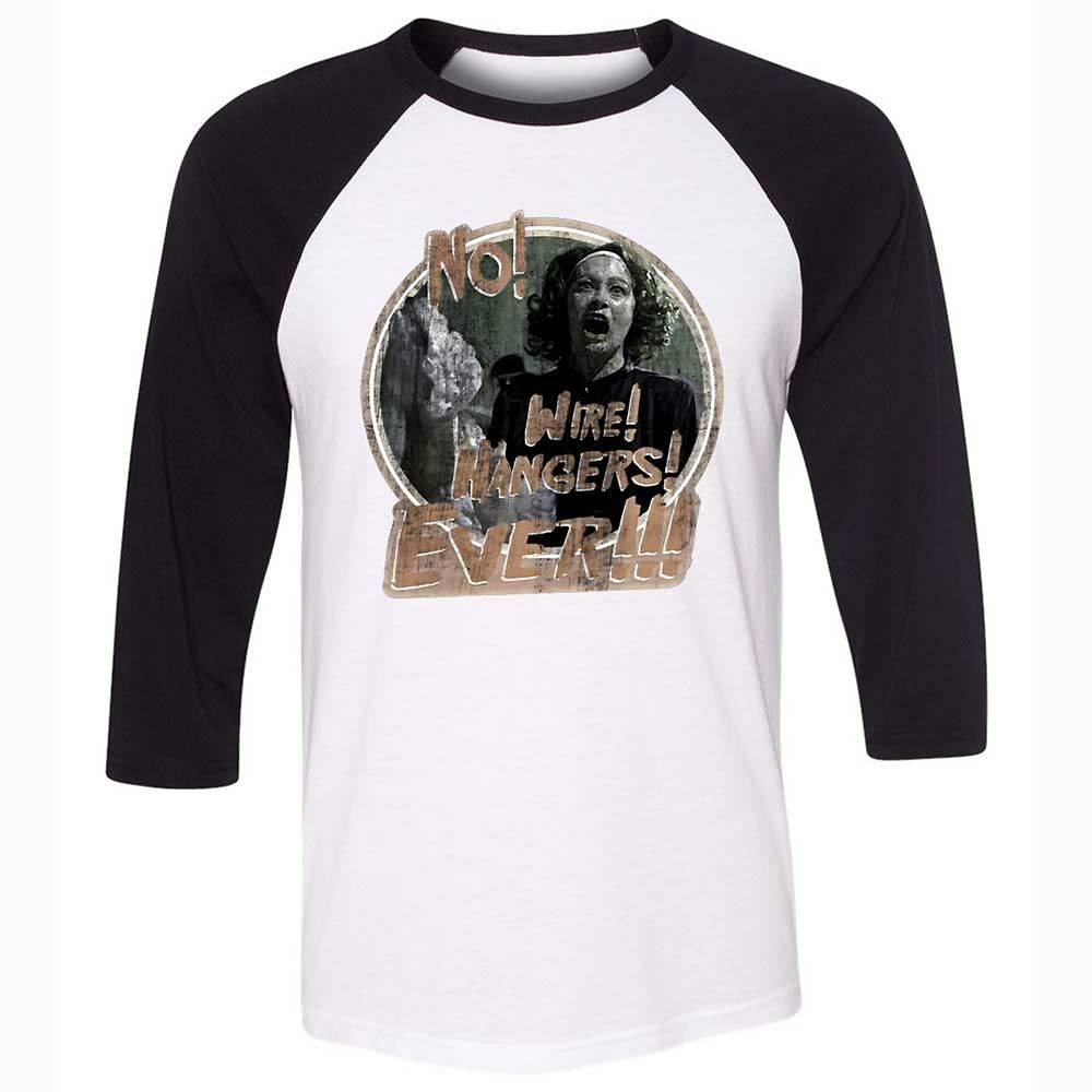 Unisex 3/4 Baseball Tee - 2NQE1E4Z - White/Black - 1