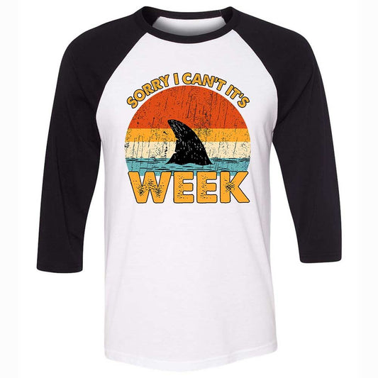 Unisex 3/4 Baseball Tee - 17QY5L42 - White/Black - 1