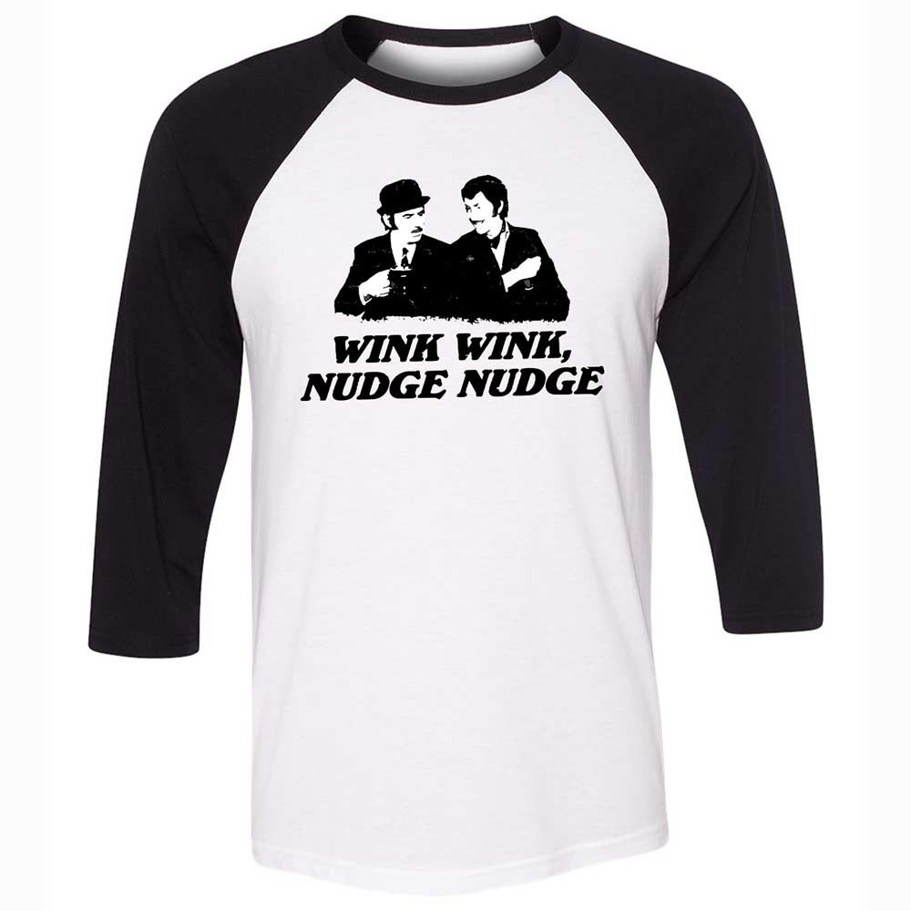 Wink Wink, Nudge Nudge - White/Black - 1