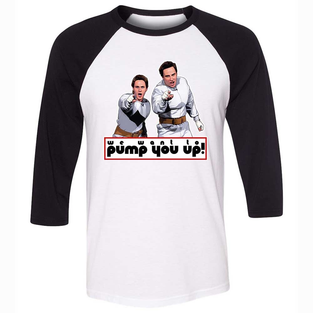 We Want To Pump You Up - White/Black - 1