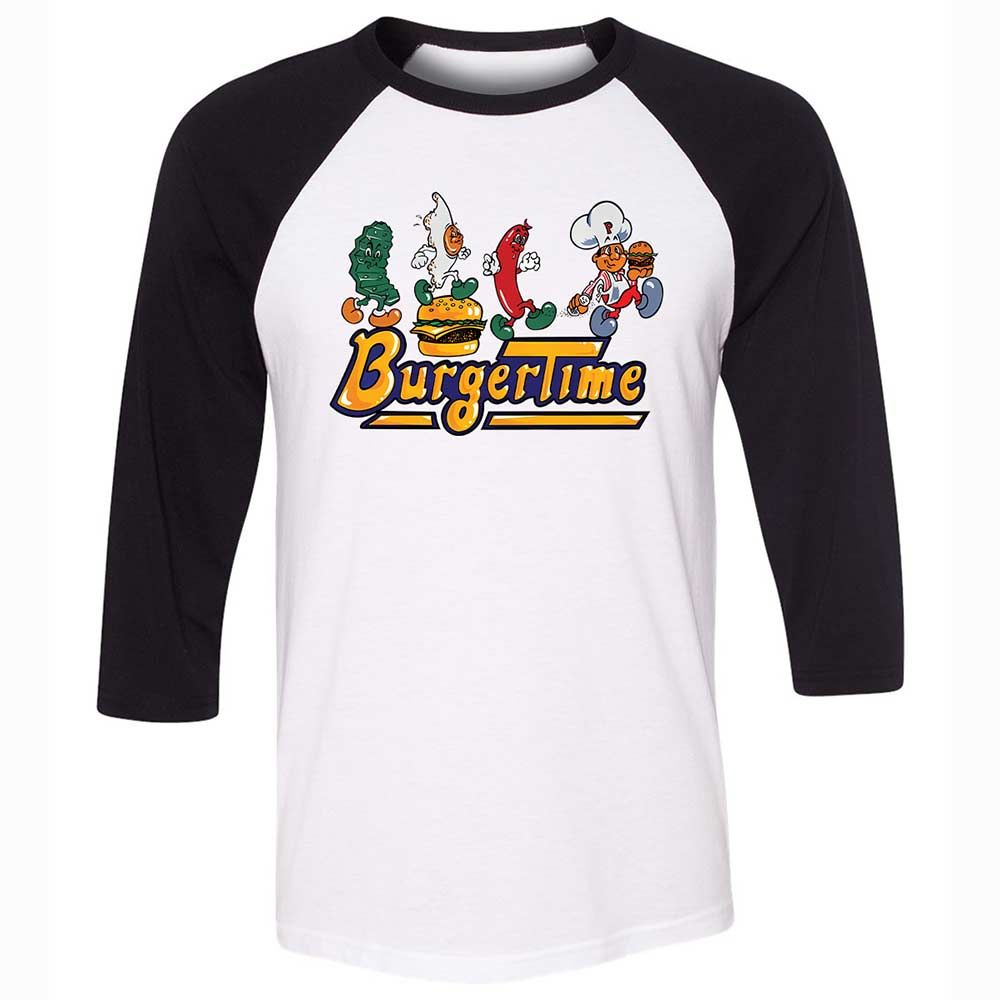 BurgerTime - White/Black - 1