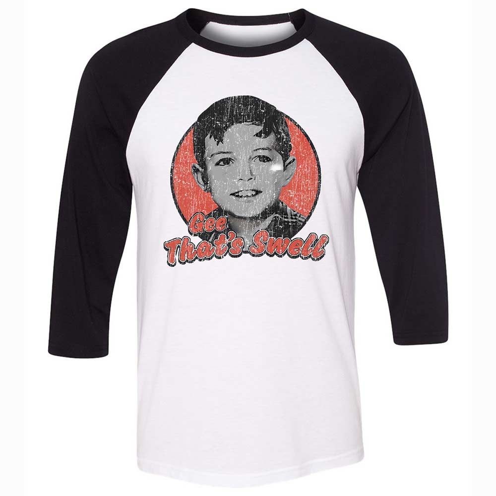 Unisex 3/4 Baseball Tee - GR6WSXSQ - White/Black - 1