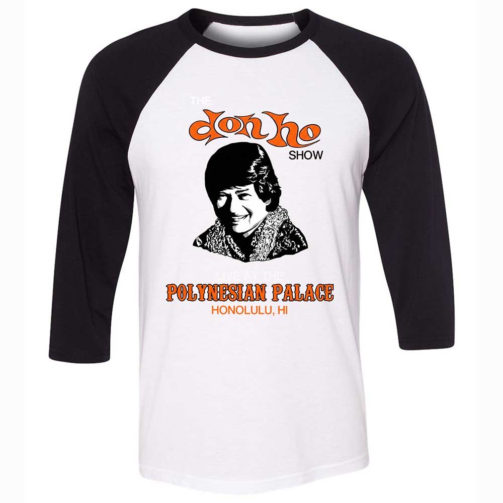 Unisex 3/4 Baseball Tee - 3DUG9C7A - White/Black - 1