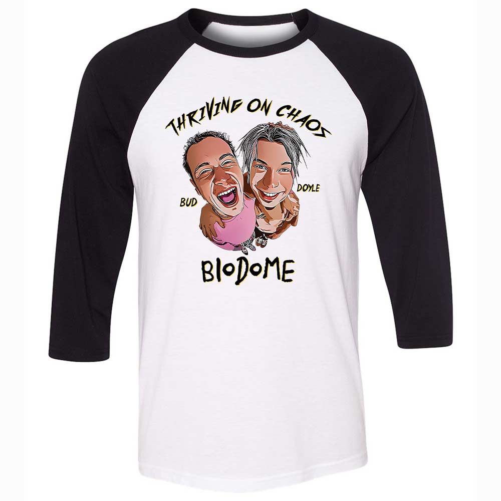 Unisex 3/4 Baseball Tee - 1UJNR6LU - White/Black - 1