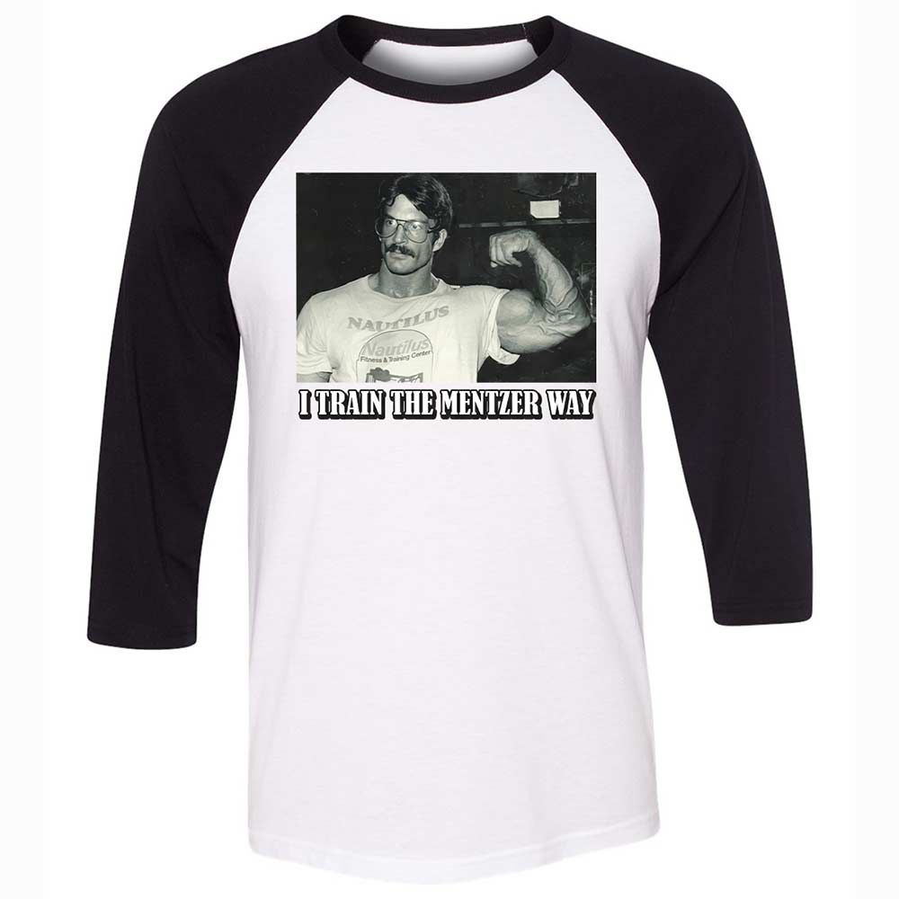 Unisex 3/4 Baseball Tee - A8YLVXX5 - White/Black - 1