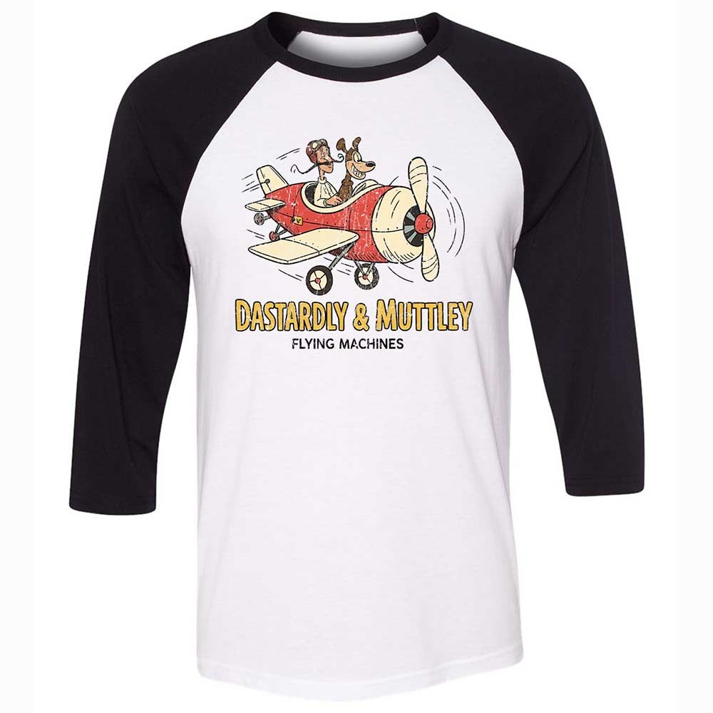 Unisex 3/4 Baseball Tee - NBMZSPXS - White/Black - 1