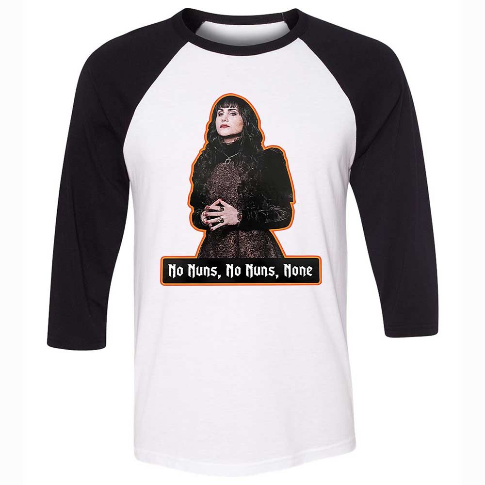 Unisex 3/4 Baseball Tee - N1G16FMV - White/Black - 1