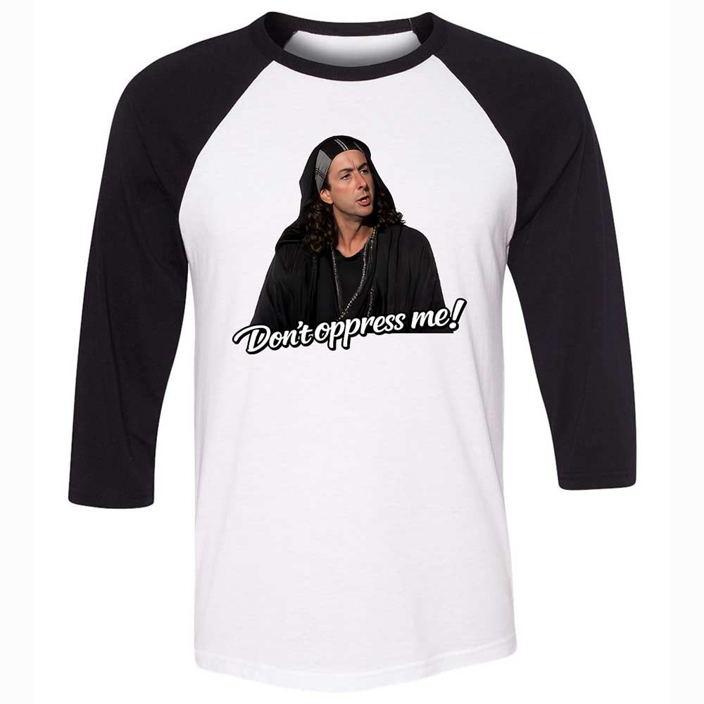 Unisex 3/4 Baseball Tee - EQFU1XTX - White/Black - 1