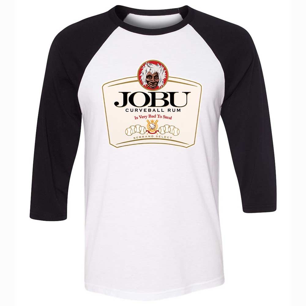 Unisex 3/4 Baseball Tee - 6XR5SKP3 - White/Black - 1