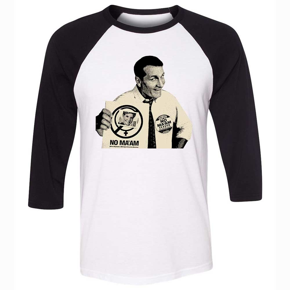 Unisex 3/4 Baseball Tee - VQ9HGGNY - White/Black - 1