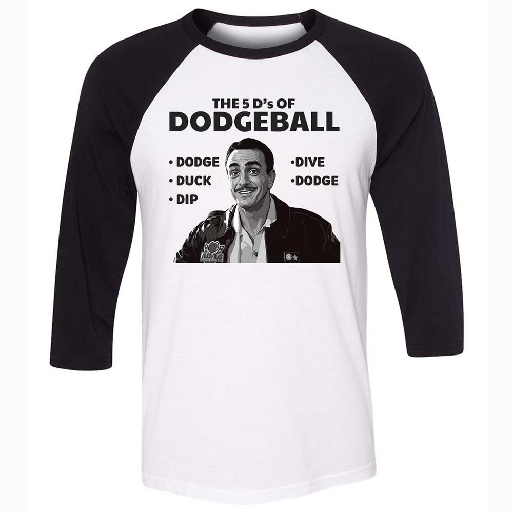 Unisex 3/4 Baseball Tee - 4LZTEVXA - White/Black - 1