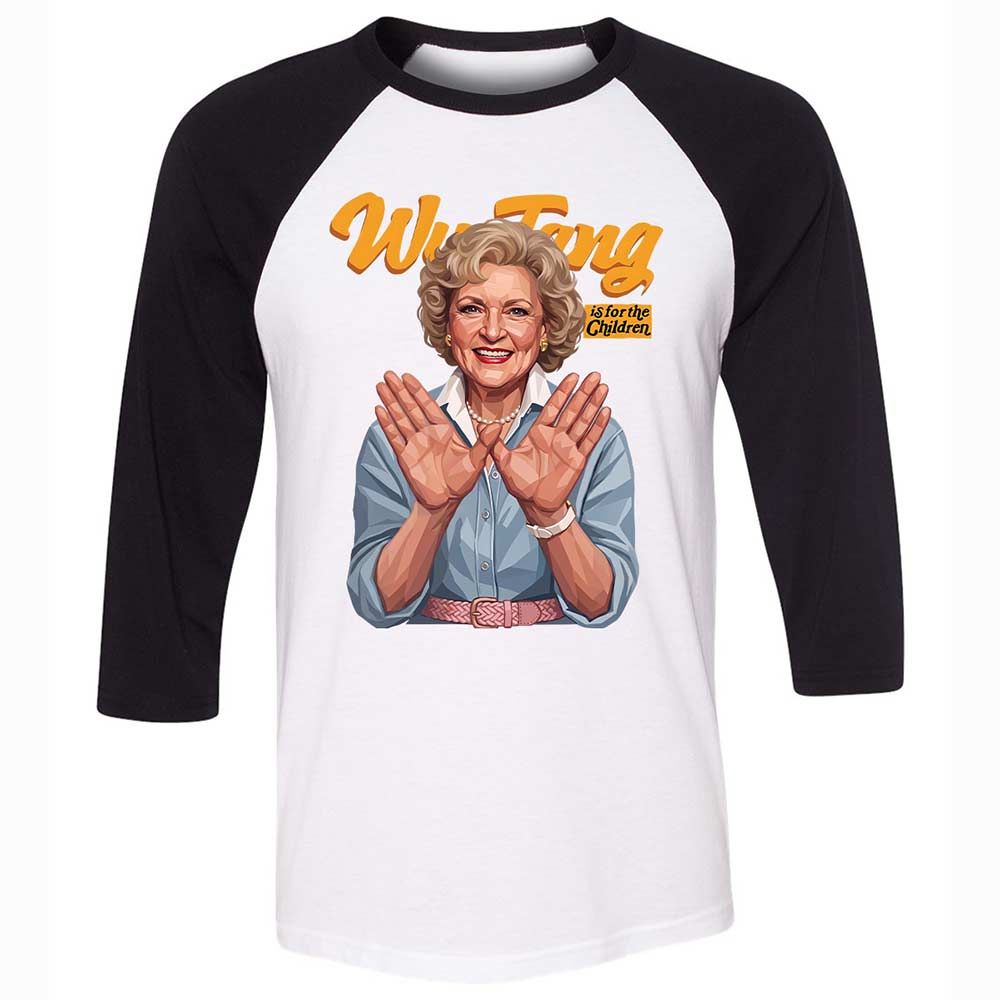 Stay golden and for the children - White/Black - 1