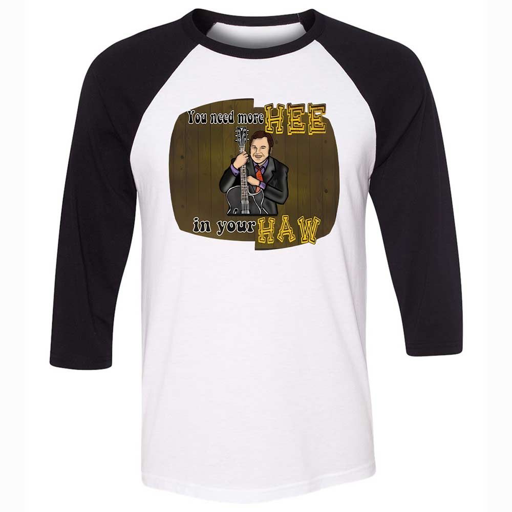 Unisex 3/4 Baseball Tee - 7KDB7RMN - White/Black - 1