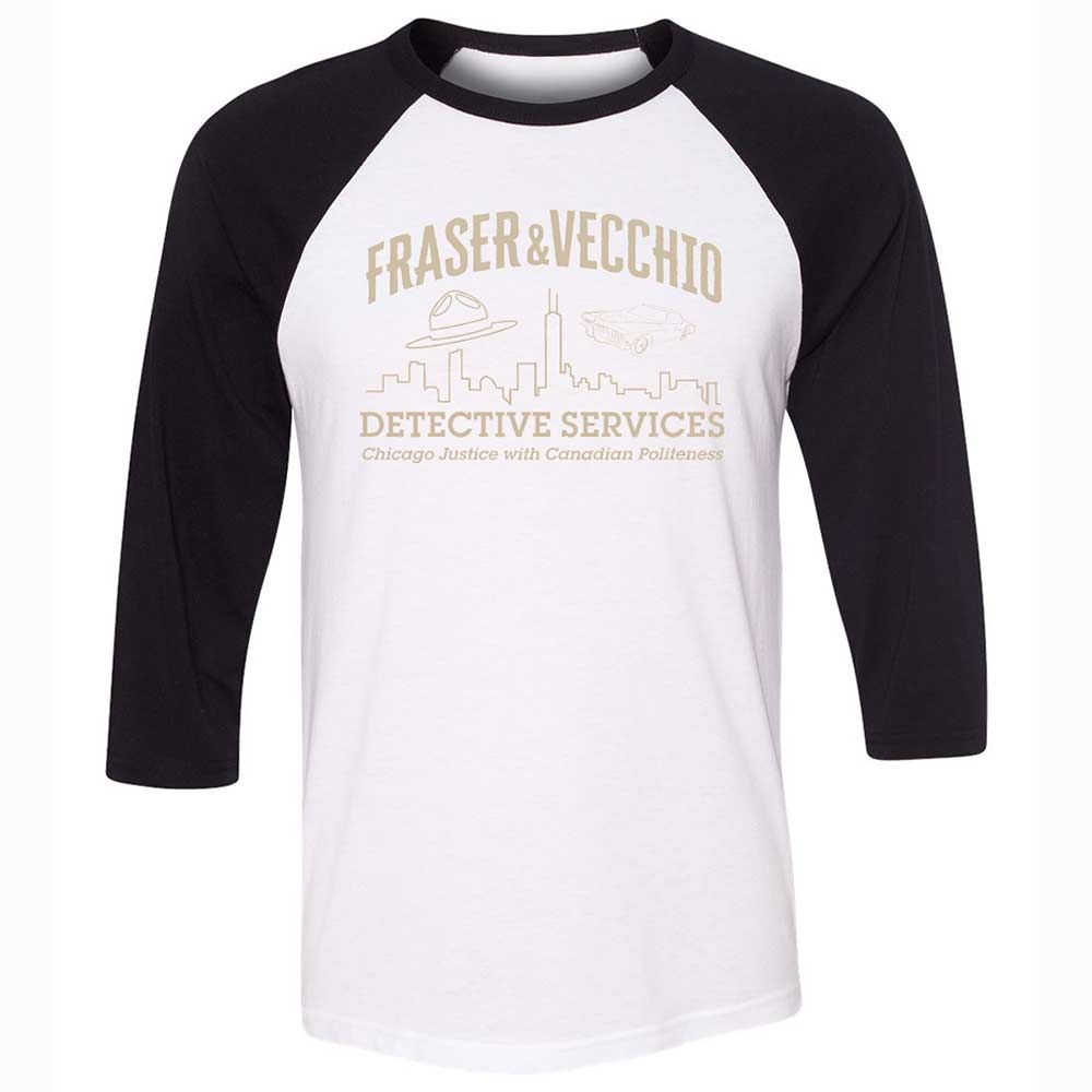 Unisex 3/4 Baseball Tee - LUMG52UP - White/Black - 1