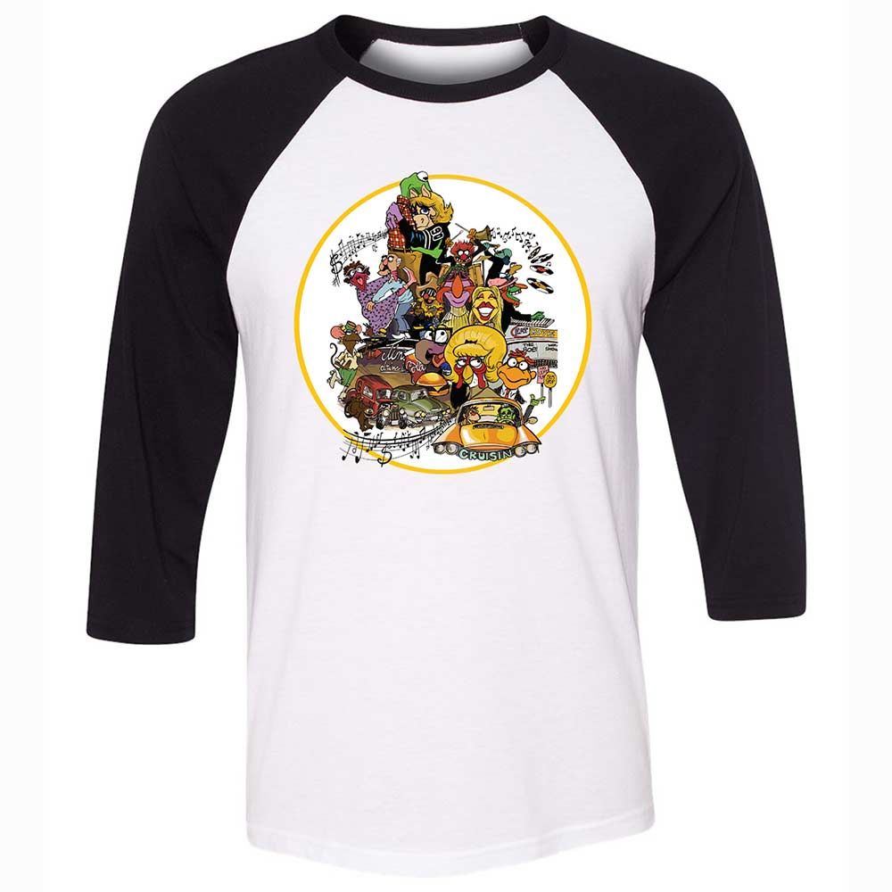 Muppet Graffiti - White/Black - 1