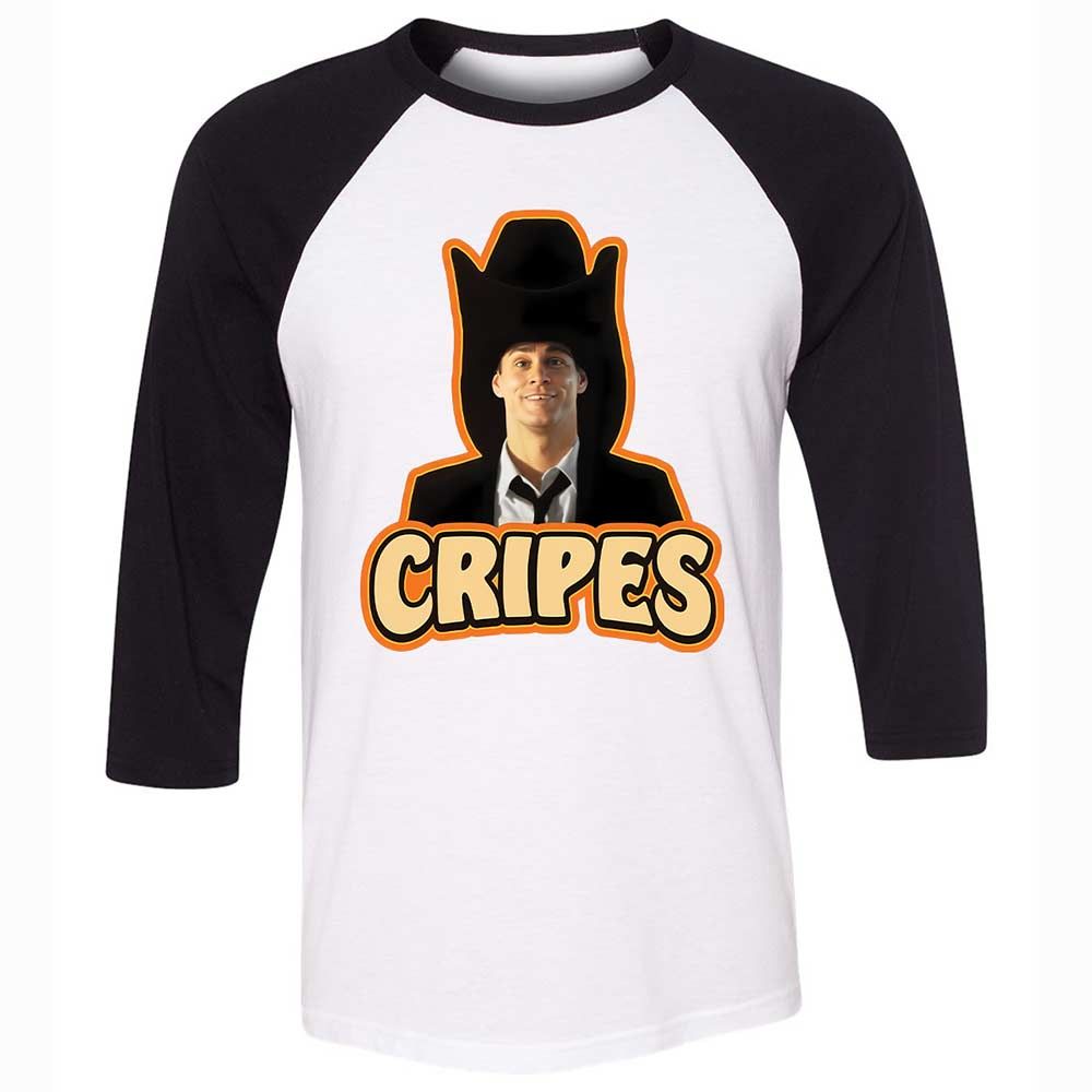 Unisex 3/4 Baseball Tee - DD8EUP13 - White/Black - 1