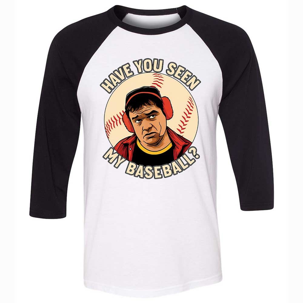 Unisex 3/4 Baseball Tee - NC23W94V - White/Black - 1