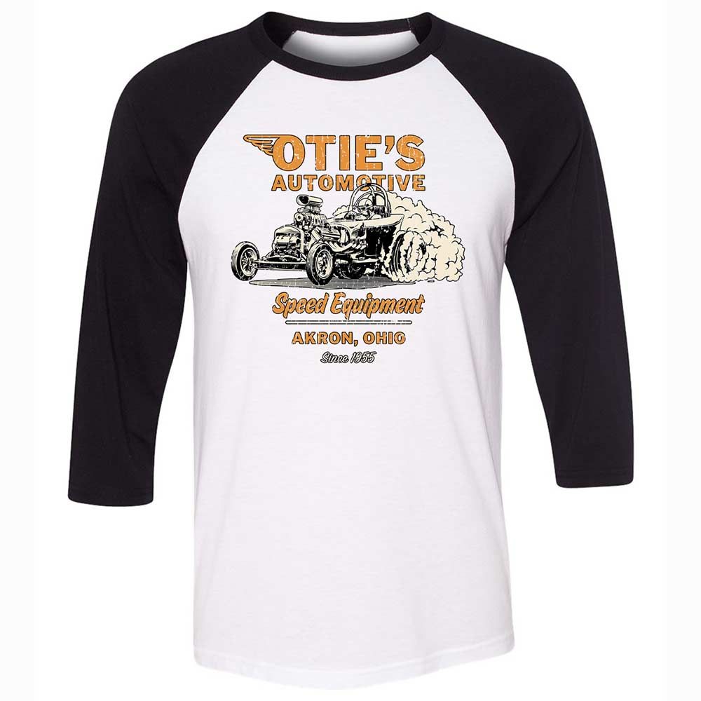 Otie's Speed Equipment - White/Black - 1