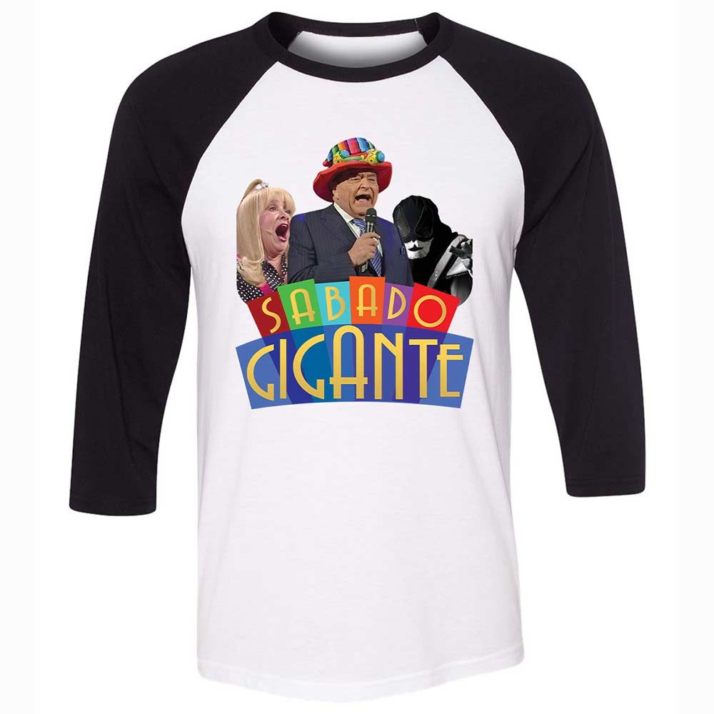 Unisex 3/4 Baseball Tee - TGPRZWYY - White/Black - 1