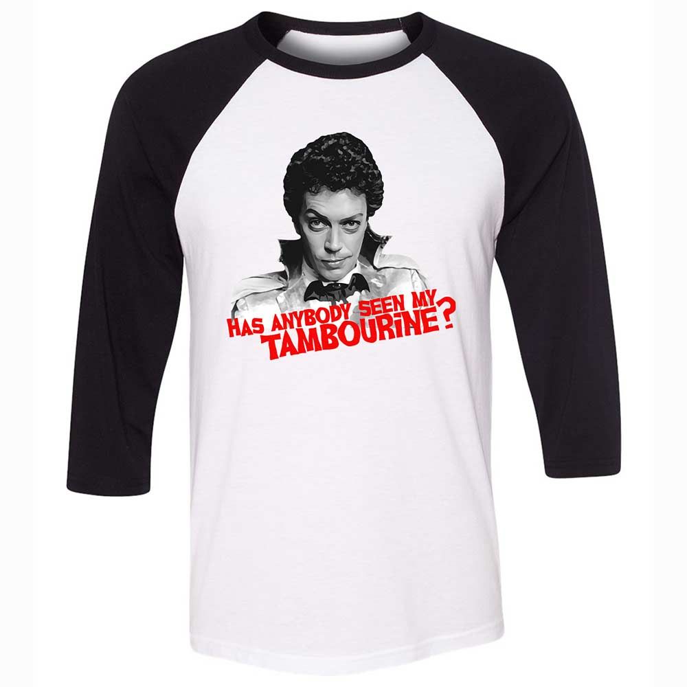 Unisex 3/4 Baseball Tee - NT3KE6LD - White/Black - 1