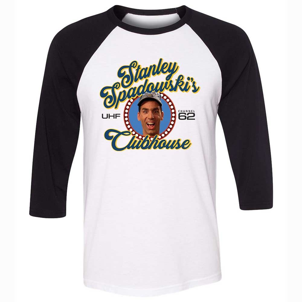 Unisex 3/4 Baseball Tee - R5JFY9ZZ - White/Black - 1
