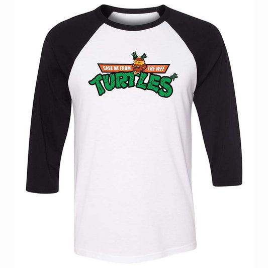 Save Me From The Wee Turtles - White/Black - 1