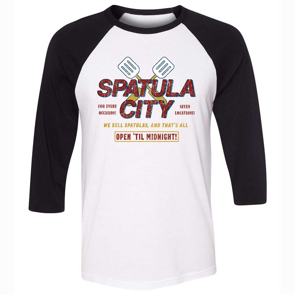 Unisex 3/4 Baseball Tee - STPL2X33 - White/Black - 1