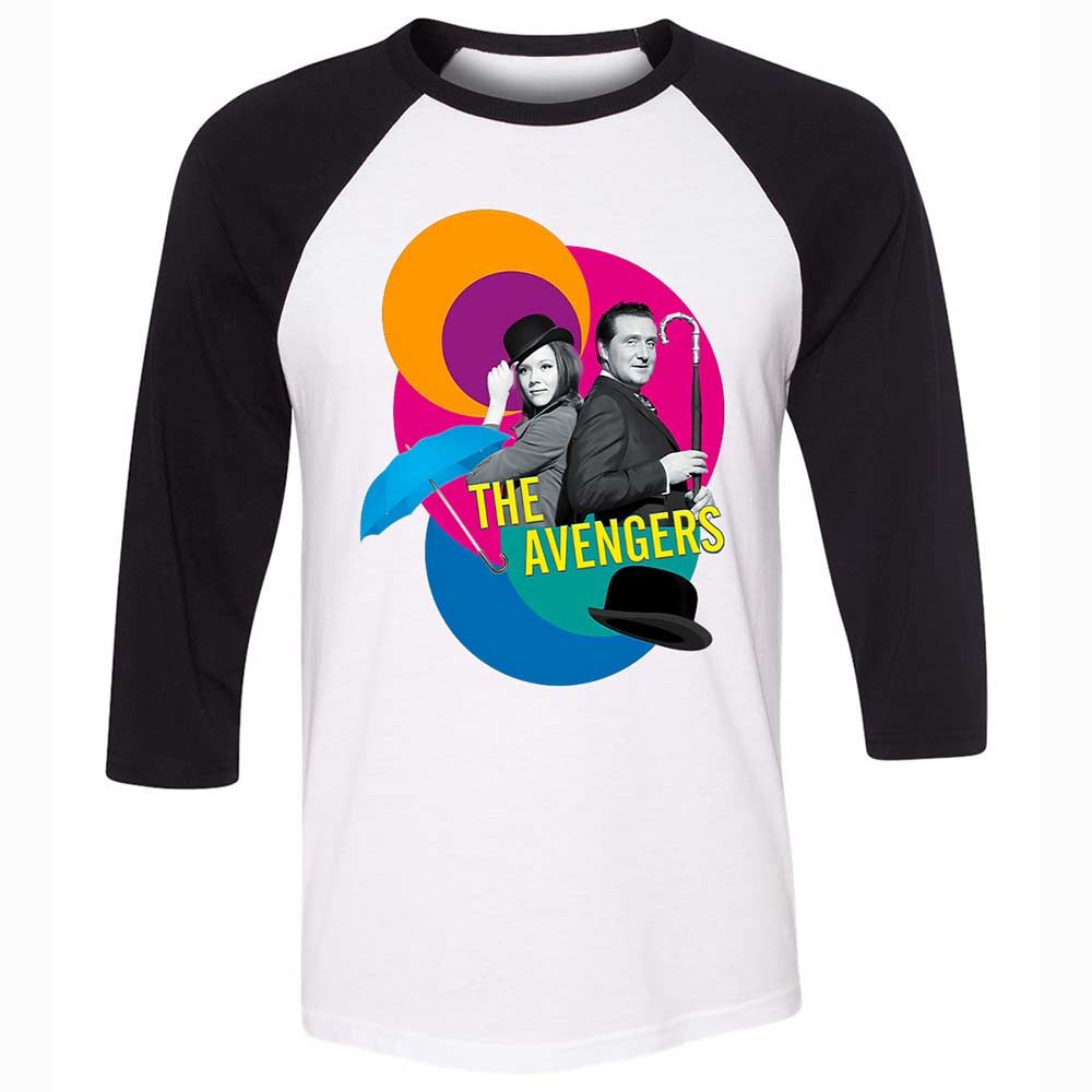 Unisex 3/4 Baseball Tee - B2VLQUL1 - White/Black - 1