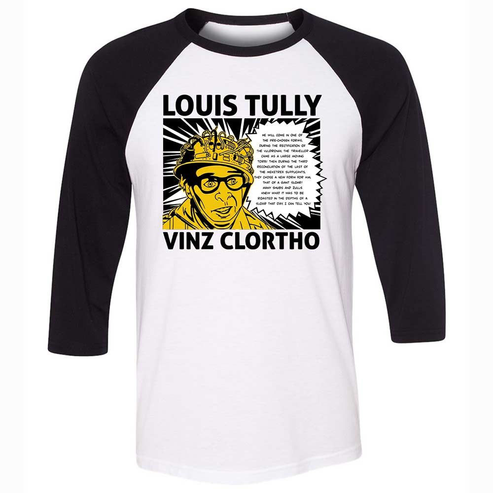 Unisex 3/4 Baseball Tee - 7KRP34PW - White/Black - 1