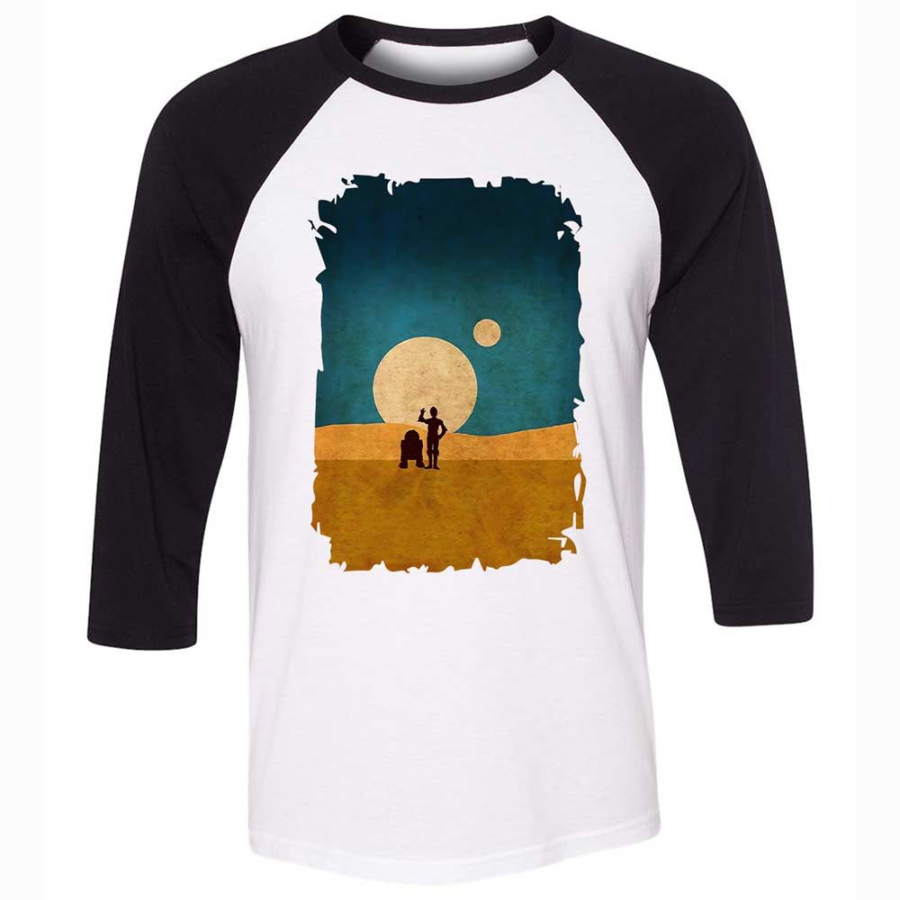 Droids In The Dunes - White/Black - 1