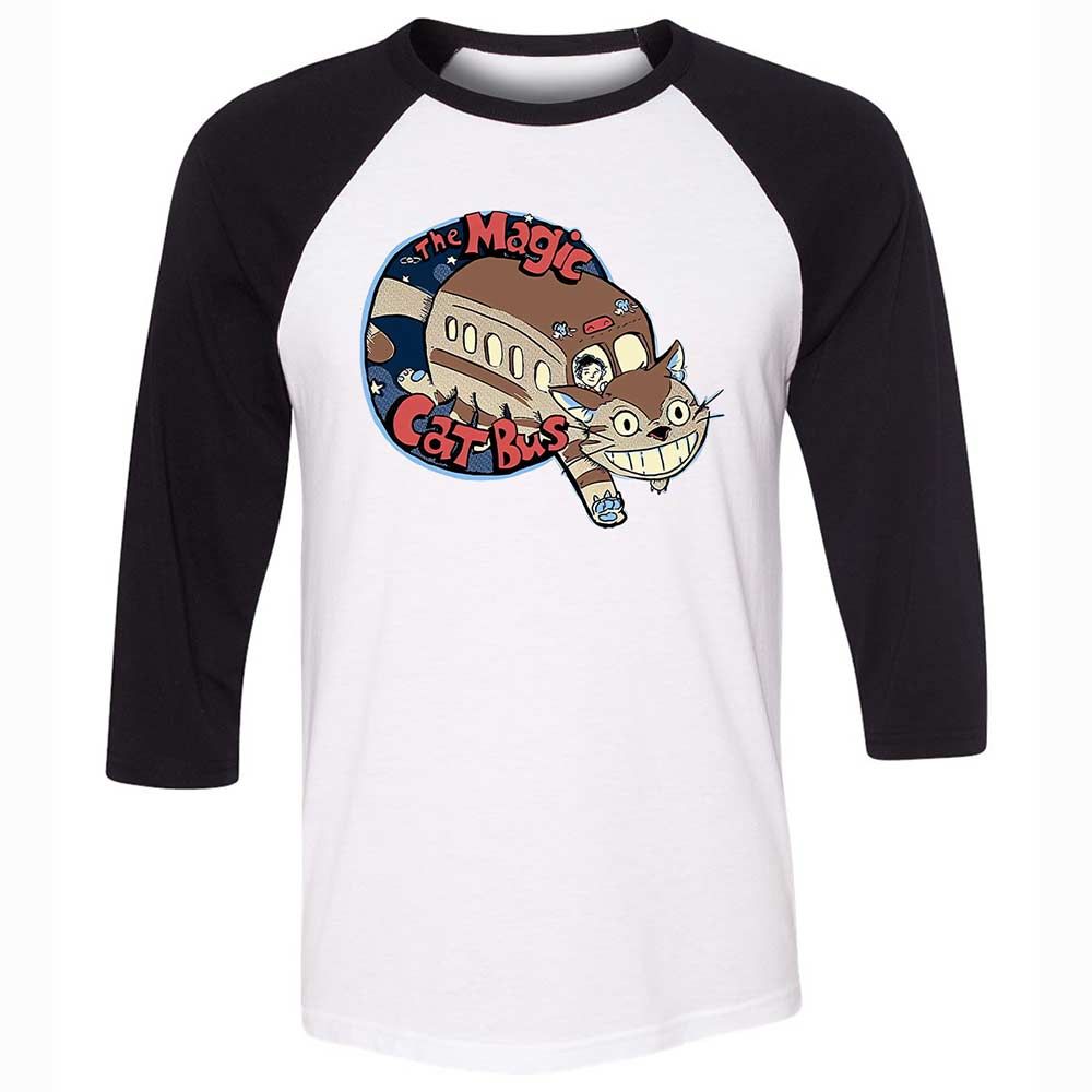 The Magic Catbus - White/Black - 1