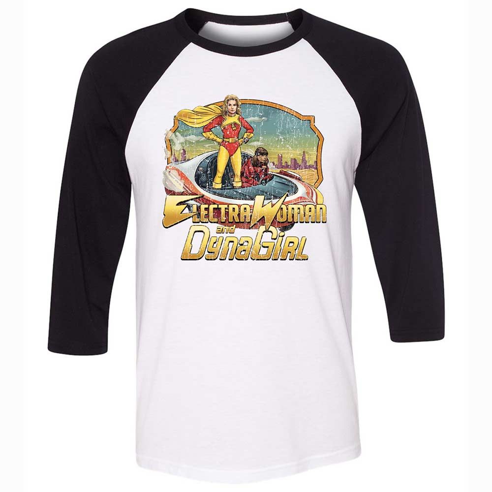 Unisex 3/4 Baseball Tee - PPJJTTMR - White/Black - 1