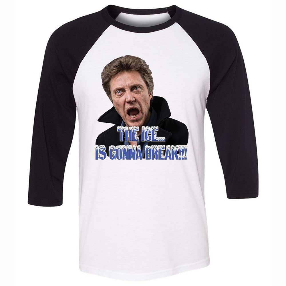 Unisex 3/4 Baseball Tee - 7AYBW49D - White/Black - 1