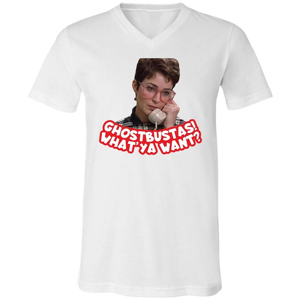 Unisex V-Neck T-Shirt - UVW8915Z - White - 1