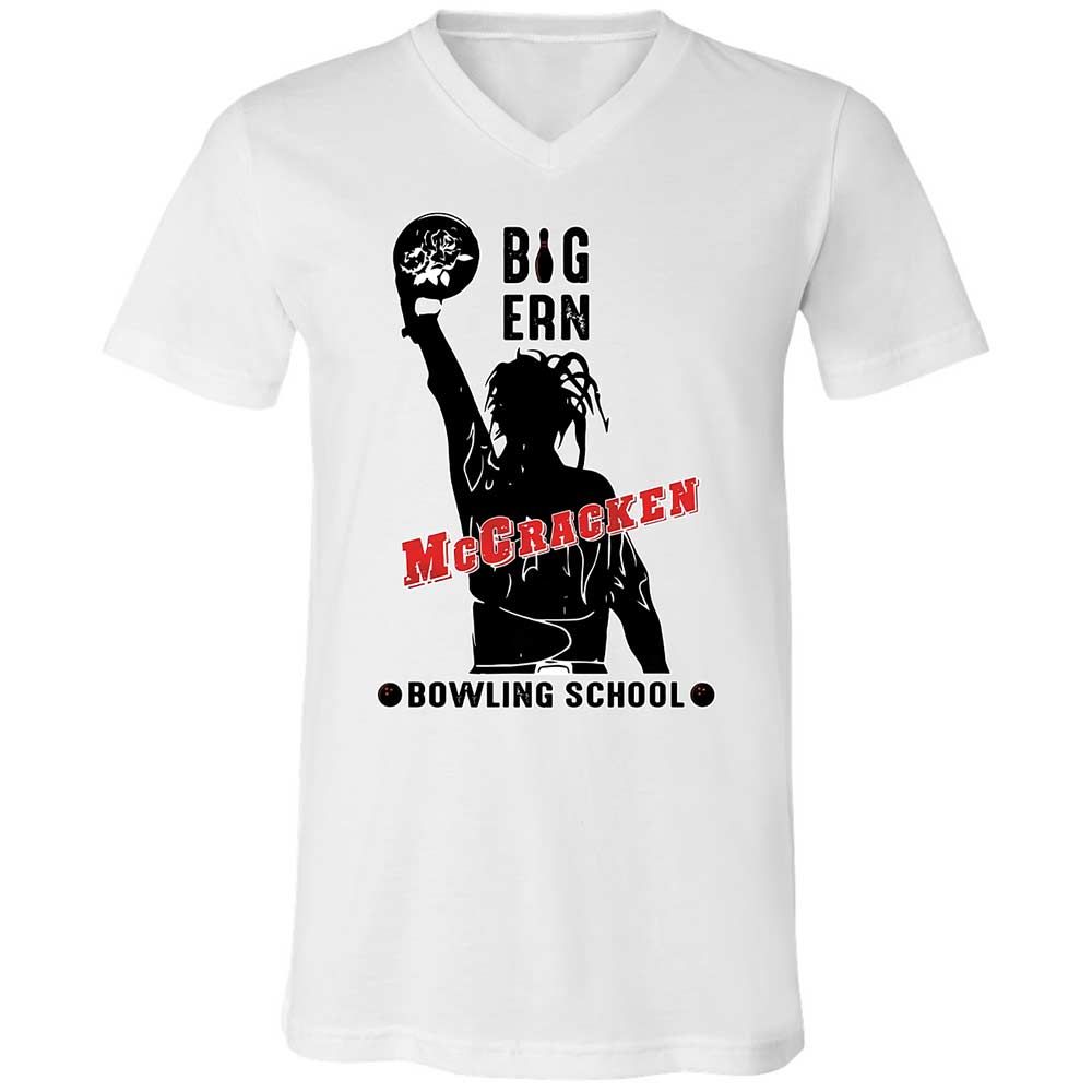 Unisex V-Neck T-Shirt - DFW6AKXU - White - 1