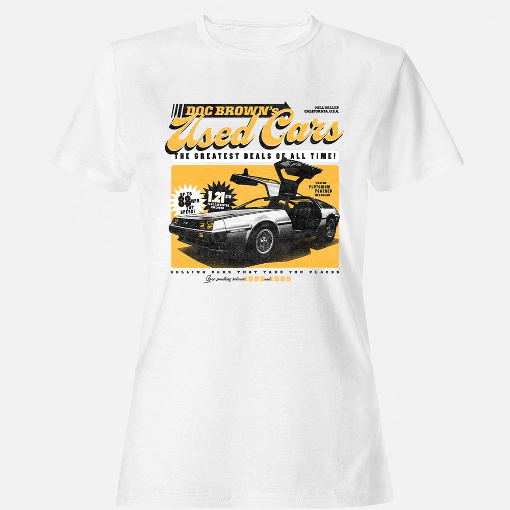 Women's T-Shirt - QLQ7NVHC - White - 1