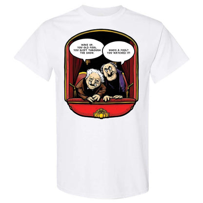 Statler and Waldorf (Wake Up) - White - 1
