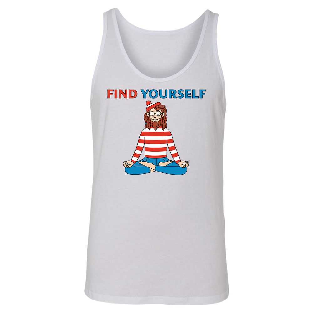 Unisex Jersey Tank - 4STMD6GZ - White - 1