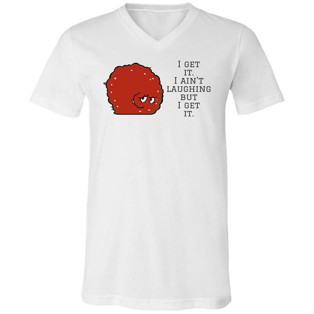 Unisex V-Neck T-Shirt - RCXN36KD - White - 1