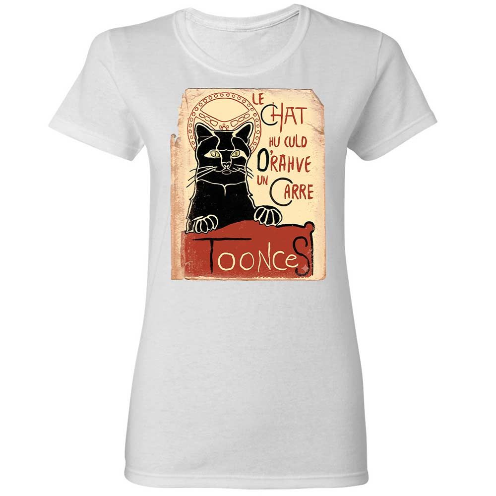 Toonces - Le Chat Noir - White - 1