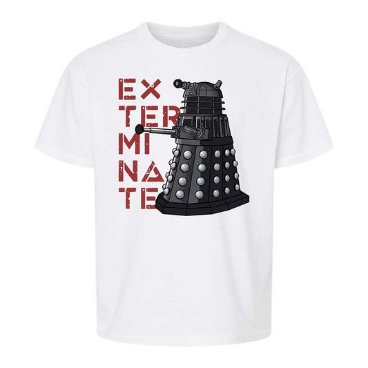 Dalek Exterminate - White - 1