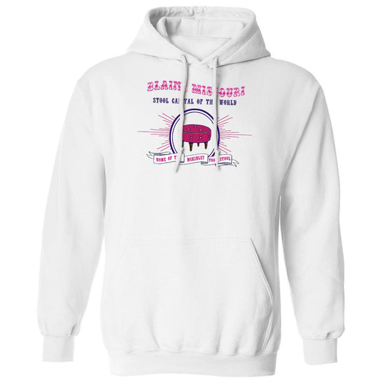 Classic Unisex Hoodie - 774J7BSQ - White - 1