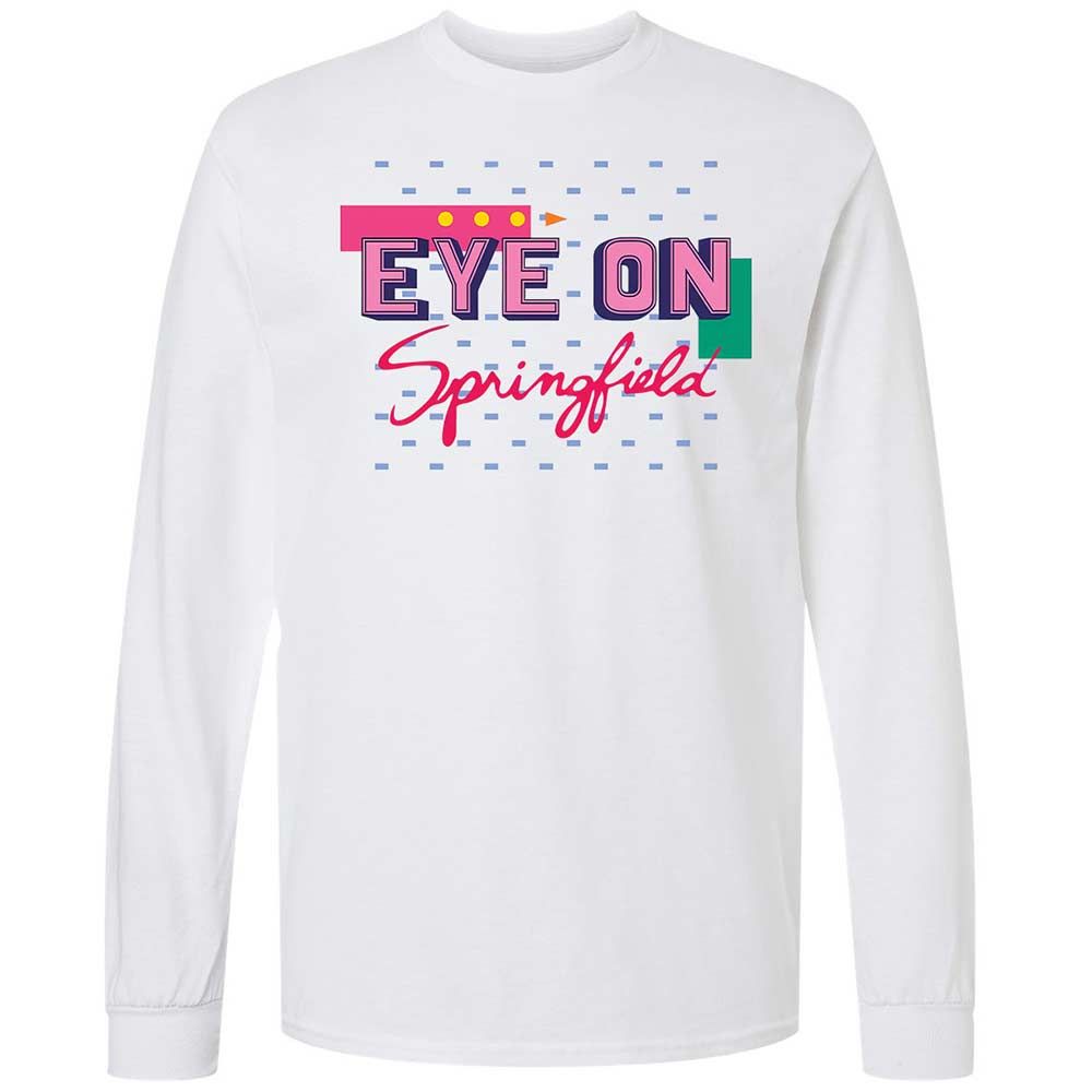 Eye On Springfield - White - 1