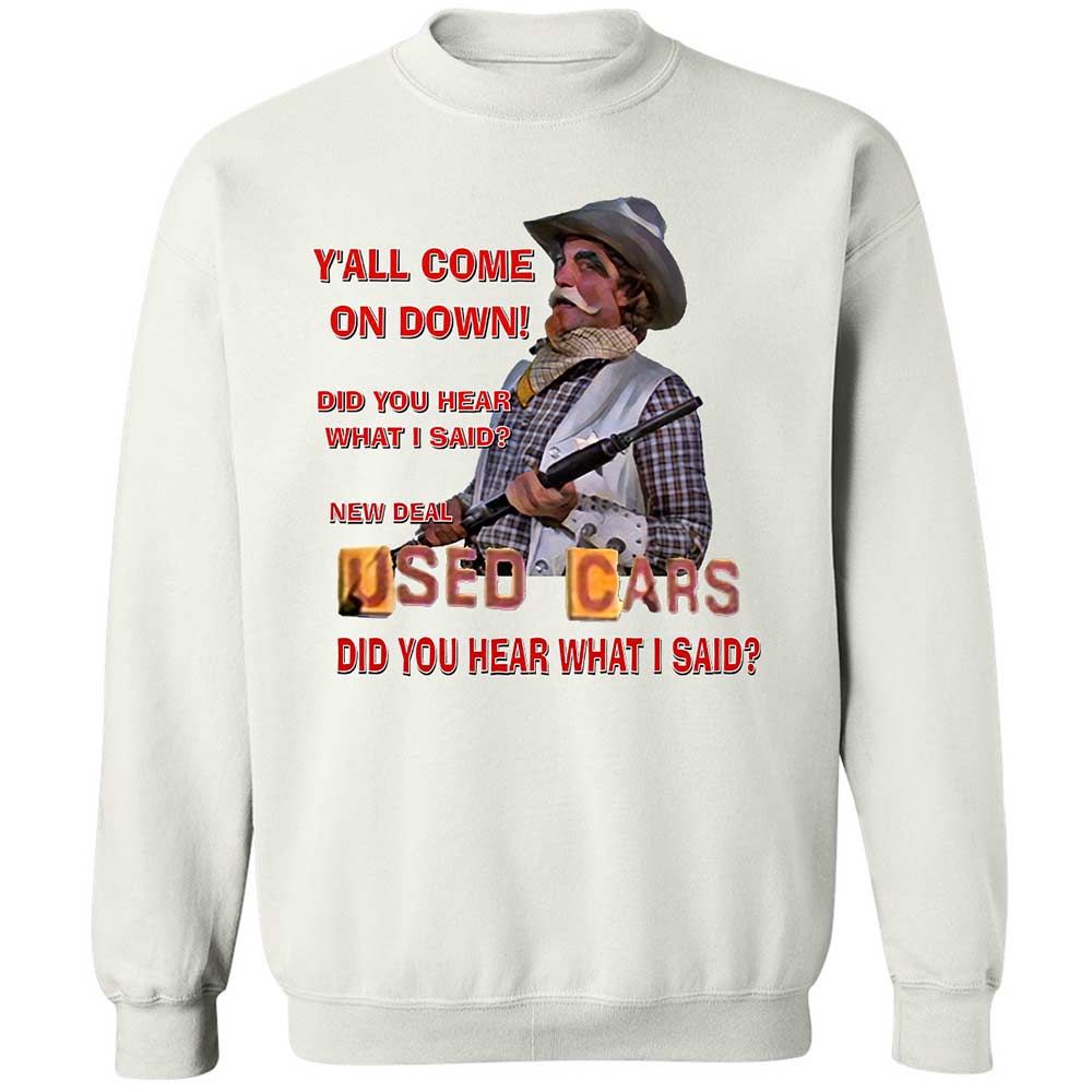 Classic Unisex Sweatshirt - Y1BUDNS9 - White - 1
