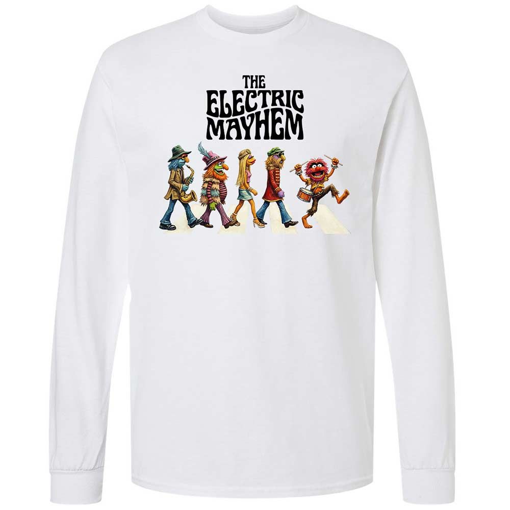 Long Sleeve T-Shirt - E372YMD7 - White - 1